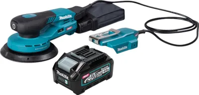 Image de Makita BO 004 CGM1 Ponceuse excentrique sans fil 40 V max. 150 mm 3,0 mm course Brushless + 1x batterie 4,0 Ah - sans chargeur