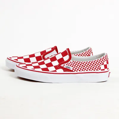 Obrázek produktu pro Slip-on tenisky Vans UA Classic Slip-On Mix Checker Chilli Pepper - 36.5 - 5 - 4 - 23 cm nazouvací