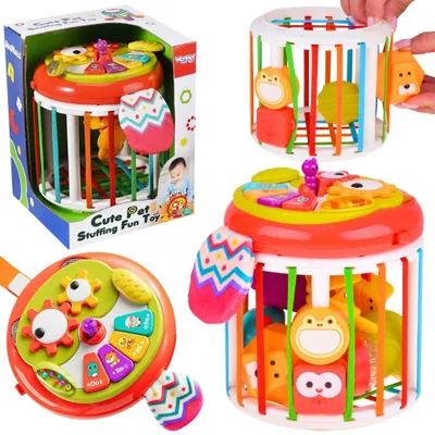 Image de Tambour interactif Woopie Baby Roller Sensory Cube