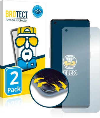 Produktbild von 2x BROTECT Fullscreen Schutzfolie für OnePlus 10 Pro 5G Displayschutz Folie Fullcover Klar Transparent