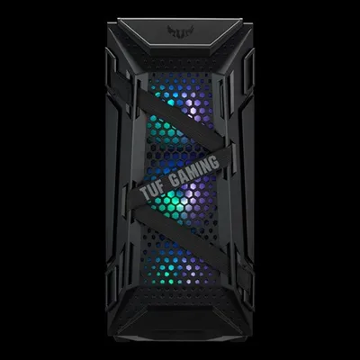 Zdjęcie produktu dla ASUS TUF Gaming GT301, Midi Tower, PC, Czarny, ATX, micro ATX, Mini-ATX, ABS, Stal, Szkło hartowane, Wielo