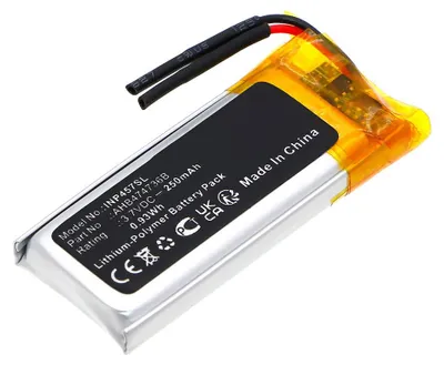 Produktbild von Akku für Ingenico RP457c AHB474736B (250mAh, 3.7V) von CELLONIC