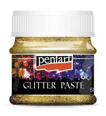 Immagine prodotto di PENTART pasta glitterata fine 50ml oro - 1 pezzo