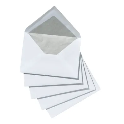 Produktbild von Herlitz 768655, C6 (114 x 162 mm), Weiß, C6 (114 x 162 mm), Papier, 162 mm, 114 mm