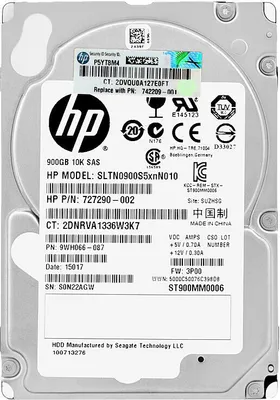 Produktbild von Festplatte HP SLTN0900S5XNN010 900GB 10K Sas2 64Mb Cache 2.5" Zoll 727290-002