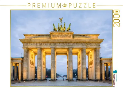 Produktbild von CALVENDO Puzzle Brandenburger Tor Berlin 2000 Teile Puzzle quer | 2000 Teile Lege-Größe 90x67cm Foto-Puzzle für glückliche Stunden