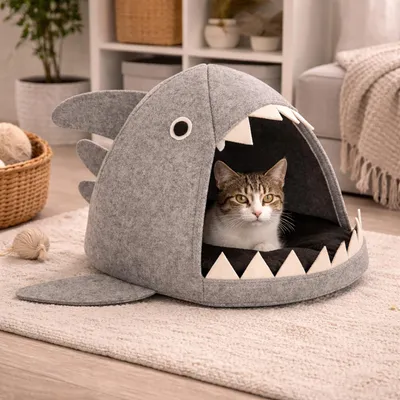 Produktbild von Katzen Körbchen Hai