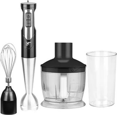 Produktbild von LAFE BRK-003A Mixer 0 6 l Pürierstab Schwarz Silber Transparent 800 W