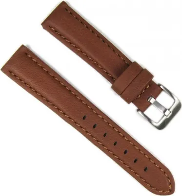 Produktbild von EULIT | Montreal Uhrenarmband 18mm | Rindleder, matt | braun 17676S
