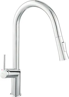 Obrázek produktu pro Kuchyňská baterie se sprškou Ferro Cumulus chrom BCU8