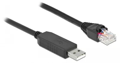 Immagine prodotto di Cavo di collegamento seriale DELOCK con chipset FTDI, 1 m nero.