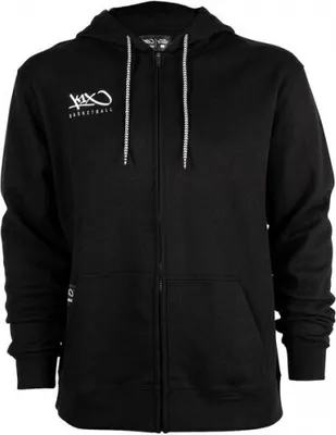 Produktbild von K1X Hardwood | Basketball Zip Hoody | Kapuzen Pullover Jacke, Farbe:Schwarz, Kleidergröße:3XL