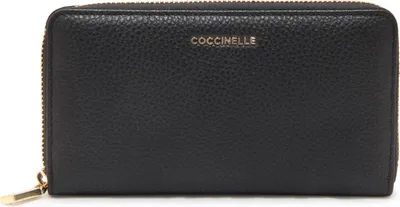Produktbild von P5190 DAMENBRIEFTASCHE COCCINELLE METALLIC LARGE WOMAN WALLET 18x10 cm