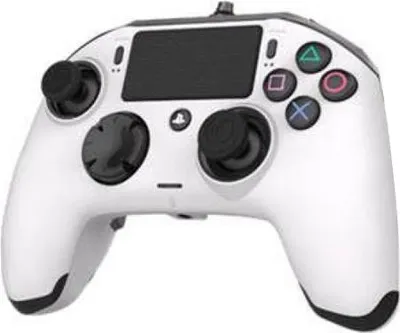 Produktbild von NACON PS4OFPADREVWHITE, Gamepad, PlayStation 4, Analog / Digital, Blau, Kabelgebunden, USB 3.2 Gen 1 (3.1 Gen 1)