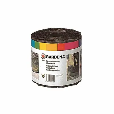 Produktbild von Gardena 532-20, Garten-Einfassungsrolle, Kunststoff, Schwarz, 150 mm, 9000 mm, 1 Stück(e)