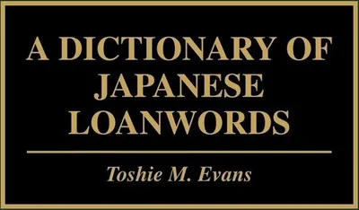 Produktbild von A Dictionary of Japanese Loanwords
