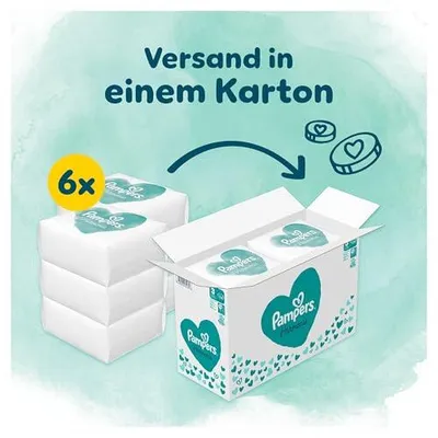 Image de Pampers® 8700216251235 Pampers® Windeln Harmonie™ Größe Gr.3 (6-10 kg) für Babys und Kleinkinder (4-18 Monate), 186 St.