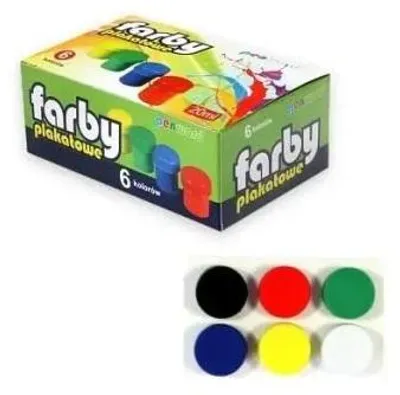 Immagine prodotto di Colori a tempera 6 colori - Penword