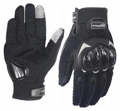 Produktbild von Riding Tribe Fahrradhandschuhe XXL Schwarz V2 Touchscreen Winddicht