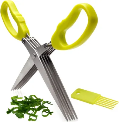Obrázek produktu pro Nůžky na bylinky Kuchyňské nůžky na stříhání pažitky petržele kopru