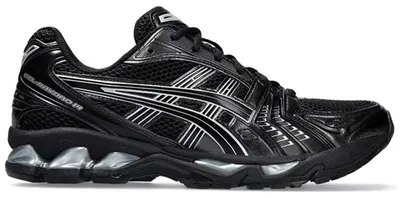 Produktbild von Kaufen Sie den ASICS GEL-KAYANO 14 Black Pure Silver bei Kicksshop. Sportlicher schwarz-silberner Sneaker mit GEL-Dämpfung und Retro-Running-Design.