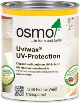 Produktbild von Osmo Uviwax Fichte-Weiß 0,75 l - 13200135