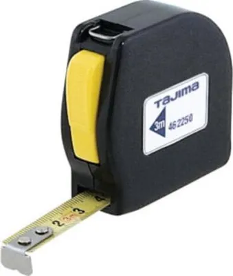 Image de Mètre à ruban Tajima, avec blocage automatique du ruban, 3 m