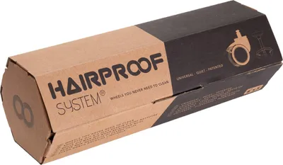 Produktbild von Gummierte Rollen mit Hairproof System für Rollhocker und harte Böden – kein Verfangen von Schnitthaaren