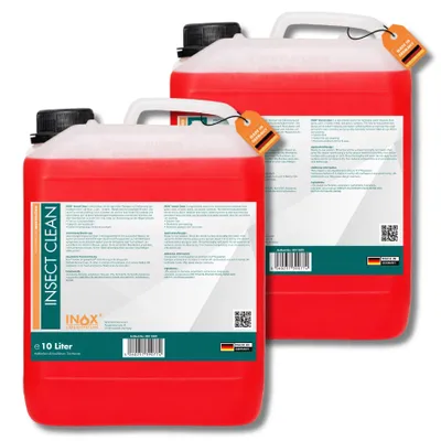 Produktbild von INOX® Insect Clean Insektenreiniger, 2x 10L - Insektenentferner Autoreinigung