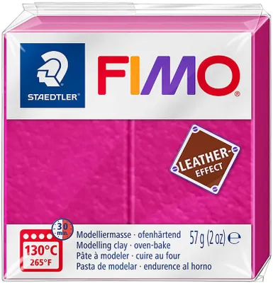Image de STAEDTLER Modelliermasse Fimo Leder effect beere