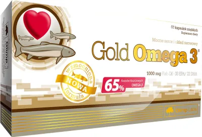 Produktbild von Olimp Omega 3 Gold Edition (60 Kapseln)