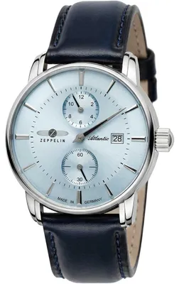 Produktbild von Zeppelin Herrenuhr 84263 Quarz-Analoguhr 46 mm Datumsanzeige 5 ATM wasserdicht