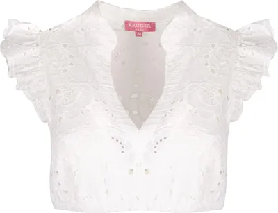 Produktbild von Dirndlbluse Olessa Flügelarm ecru 38