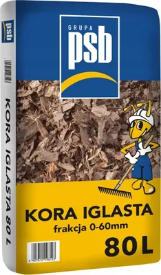 Produktbild von Nadelholz Gartenkiefer Rinde 80L 0-60mm PSB