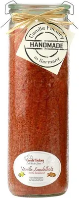 Produktbild von Candle Factory Big Jumbo Vanille Sandelholz Duftkerze Dekokerze 306089