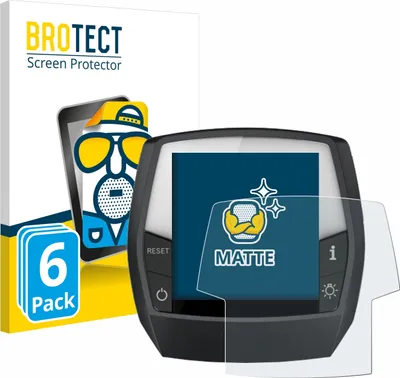 Produktbild von 6x BROTECT Schutzfolie für Bosch Intuvia Active / Performance Line Displayschutz Displayschutzfolie Folie Matt Entspiegelungsfolie