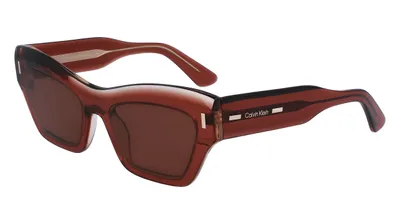 Produktbild von Damen-Sonnenbrille Calvin Klein CK23503S 601 Schmetterling mit Kat. S3 Filter