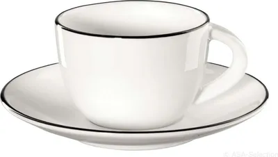 Produktbild von ASA Espressotasse mit Unterer, ligne noire  with black line