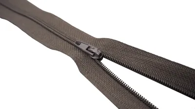 Produktbild von Reißverschluss Nylon 15 cm 13# Dunkelbraun