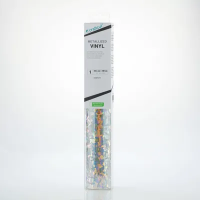 Produktbild von Effekt-Plotterfolie Metallized - CONFETTI in 30,5 x 100cm