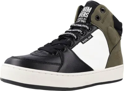 Image de Replay Cobra 6  Sneakers Hoog - Zwart - Maat 30