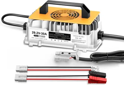 Immagine prodotto di Caricabatterie LiFePO4 - Caricabatterie per batterie al litio - Caricabatterie da 24V - Caricabatterie per camper - Caricabatterie per imbarcazioni