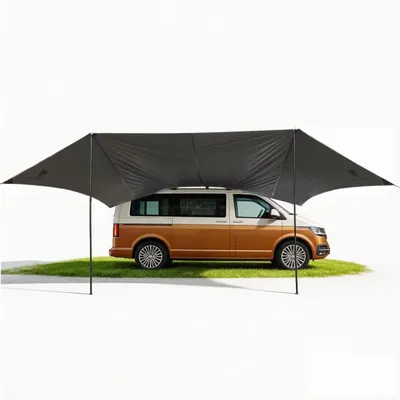 Produktbild von Wasserdichtes Autozelt, 3,5 x 5,8 m, für Camping