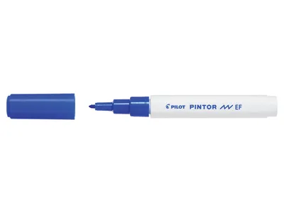 Produktbild von PILOT PINTOR Kreativmarker - Marker-Stift, Fein 0.7mm, Farbe Blau