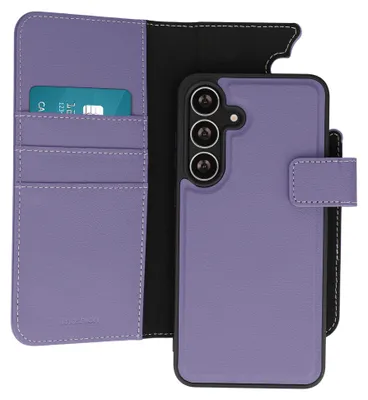 Productafbeelding van imoshion Uitneembare 2-in-1 Luxe Bookcase voor de Samsung Galaxy S24 FE - Paars