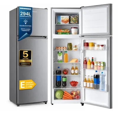 Zdjęcie produktu dla Heinner HF-M294SE++, 294 l, ST-T, 40 dB, 2 kg/24h, E, Srebrny