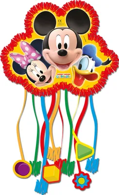 Produktbild von Mickey Mouse PiñataDisney-Lizenzartikel bunt 28 x 22 x 13,5 cm