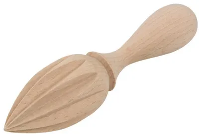 Produktbild von Entsafter für Zitrusfrüchte, spitze Form aus Holz 15 cm