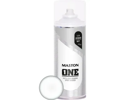 Produktbild von Sprühlack Maston ONE Klarlack matt farblos 400 ml