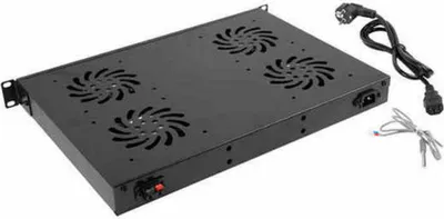 Obrázok produktu pre Lanberg AK-1503-B, Vrchný panel, Vstavaný ventilátor, Čierna, 4,72 kg